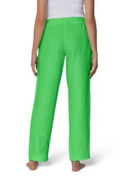 Weite Leinenhose Maigrün -Madeleine Mode ac9b242e85747404b797248eb5dbd3b4