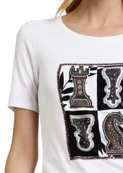 Shirt Weiß / Multicolor -Madeleine Mode ac9d28f66b85229e9943169480725383