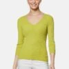 SCHLANKER MIT 3/4-ÄRMELN - Strickpullover - Pistazie -Madeleine Mode ad4ec4e51abc41609273668ba4870fdb