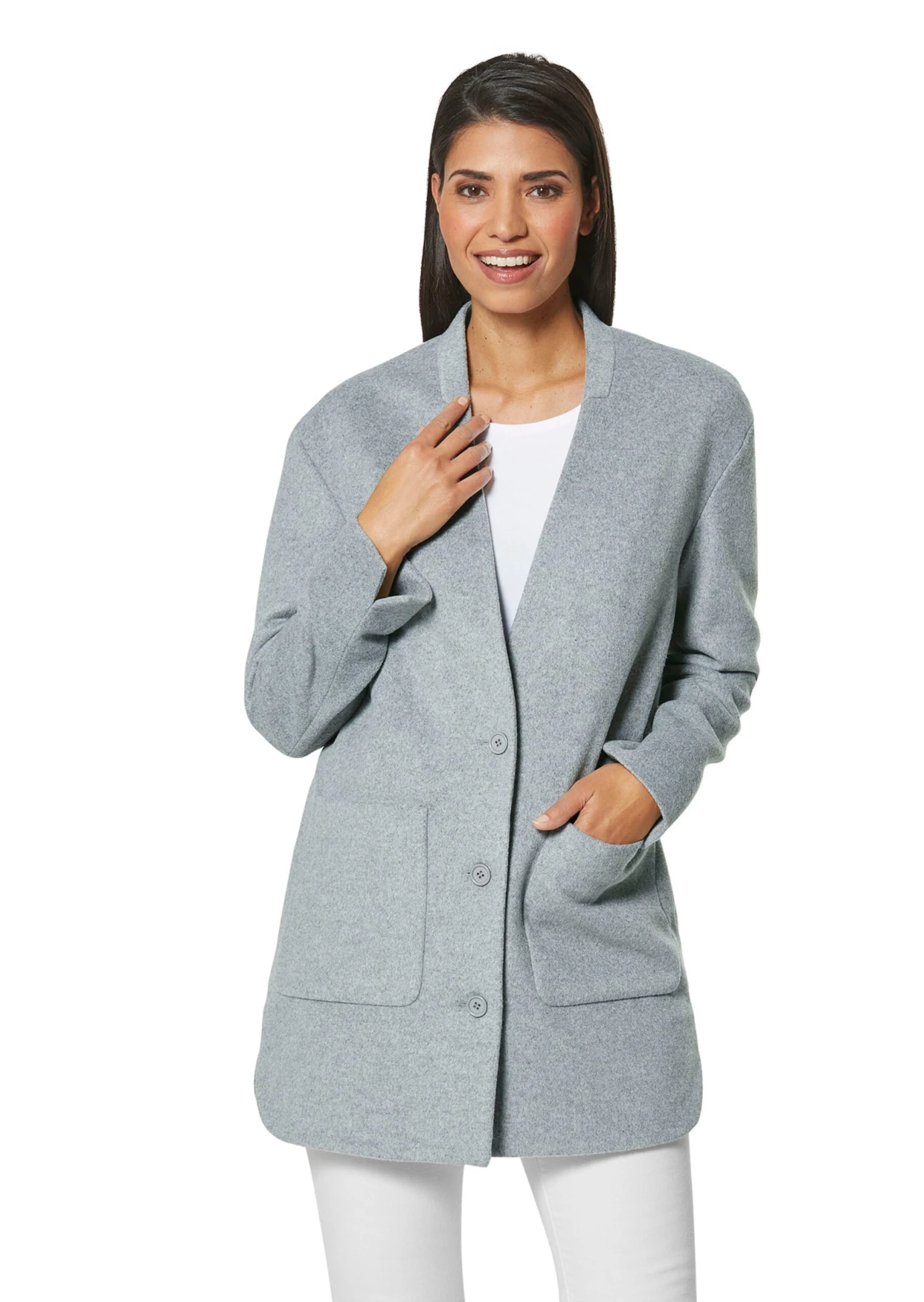 Jacke Grau / Melange 3 Jacke Grau / Melange