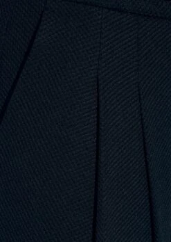 Bundfaltenhose In Edler Strukturqualität Marine -Madeleine Mode b1bbc4510a16b646a35e9191804d345e