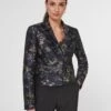 Kurzer Jacquard-Blazer Marine / Multicolor -Madeleine Mode b1edce7da09b152c5e3cdead87e7a0f6