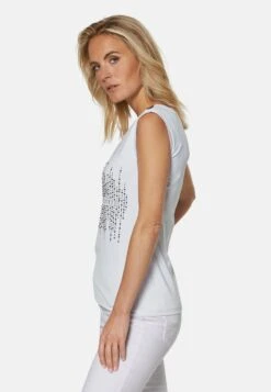 GLITZERPRINT - Top - Weiß 12 GLITZERPRINT - Top - Weiß -Madeleine Mode b4aa80d49c62496089c41b7e19fccf2b