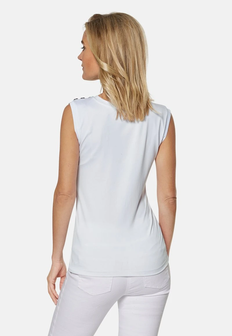 GLITZERPRINT - Top - Weiß 5 GLITZERPRINT - Top - Weiß – Bild 3