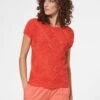 KURZARM - T-Shirt Basic - Korallenorange -Madeleine Mode b8c3c041cb6f4783897f5b37397c134f