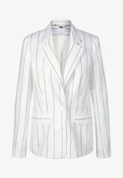 Blazer - Weiß Dschungelgrün -Madeleine Mode bc3343a3f7834c508360a2cdf7a80b0e