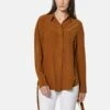 SEIDENHEMD - Hemdbluse - Terracotta -Madeleine Mode bccca904a1d94269a2c48e1c1cedcd81