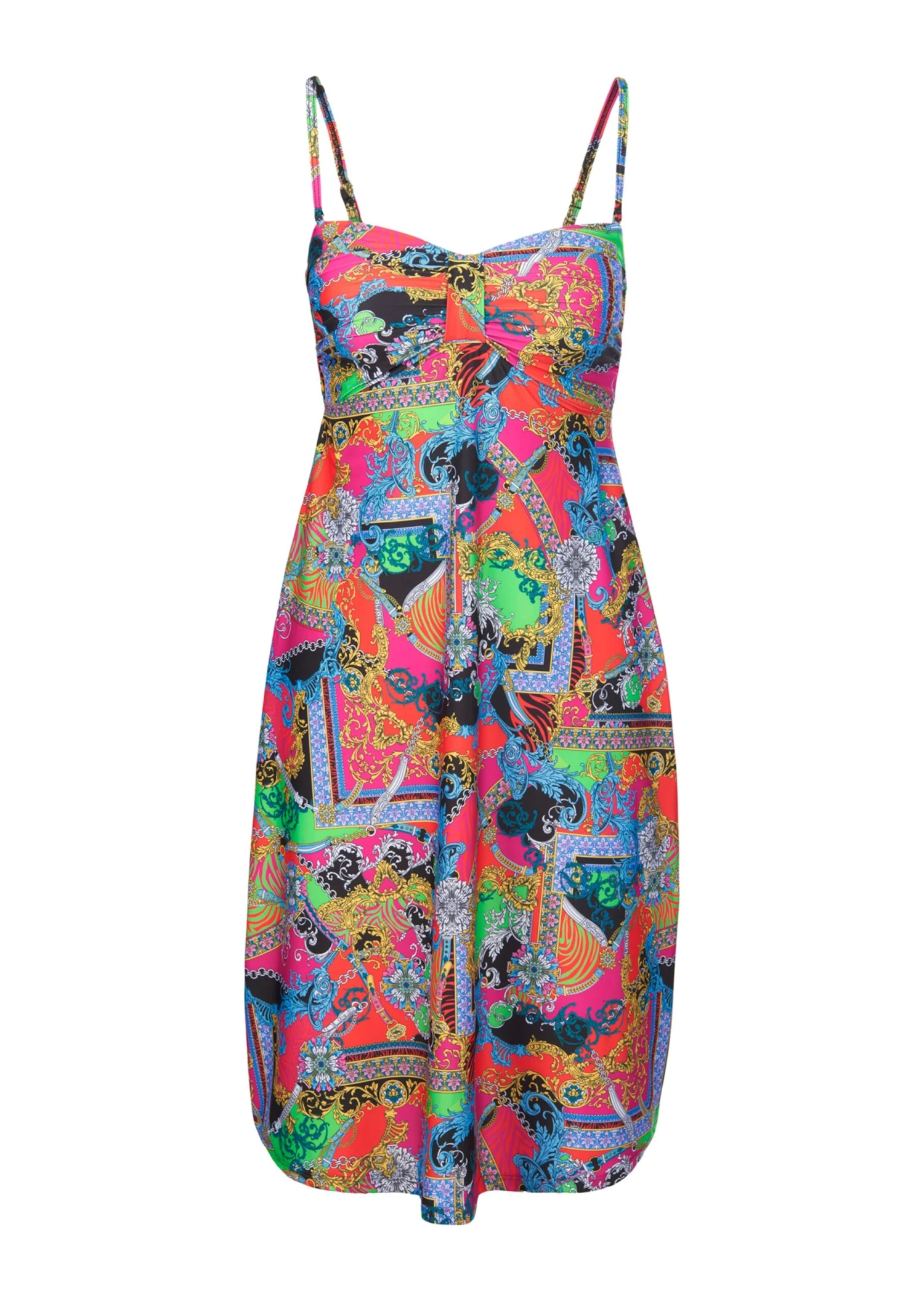 Strandkleid Schwarz / Multicolor 8 Strandkleid Schwarz / Multicolor – Bild 6