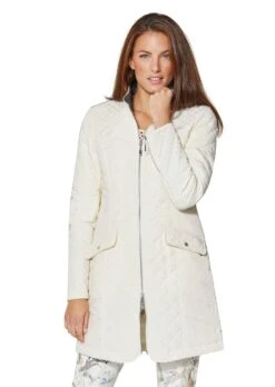 Steppgehrock Wollweiß