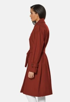 Trenchcoat - Cayennerot -Madeleine Mode c001ce6384164e88abe2c6e1f6d48e85