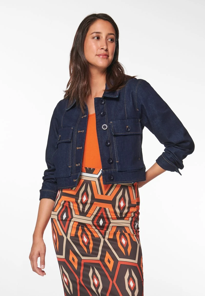 Jeansjacke - Mitternachtsblau 3 Jeansjacke - Mitternachtsblau