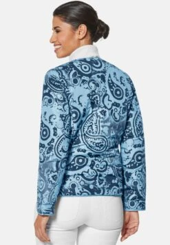 WENDE MIT PAISLEYDRUCK - Daunenjacke - Dunkelblau Rauchblau -Madeleine Mode c07060a28321419890486183735b9b76