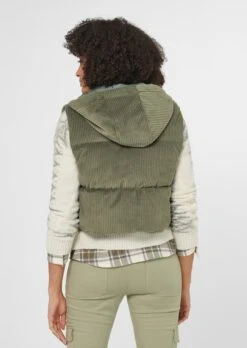 Cordweste Mit Kapuze Hellschilf -Madeleine Mode c0976143ec39ce0214c4f02065ea35bc