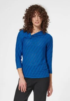 MIT KNOTEN - Langarmshirt - Azurblau -Madeleine Mode c3973bfd5818450ea4fd433a7bec76a5 1