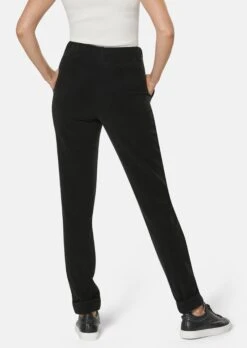 Fleecehose Im Jogging-Style Schwarz -Madeleine Mode c3c51efea194db42ff771a9f6beb8ce8