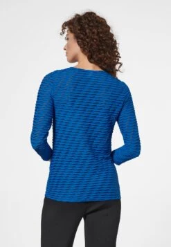 MIT KNOTEN - Langarmshirt - Azurblau -Madeleine Mode c3f24f5e90844ac38ca923299594b113