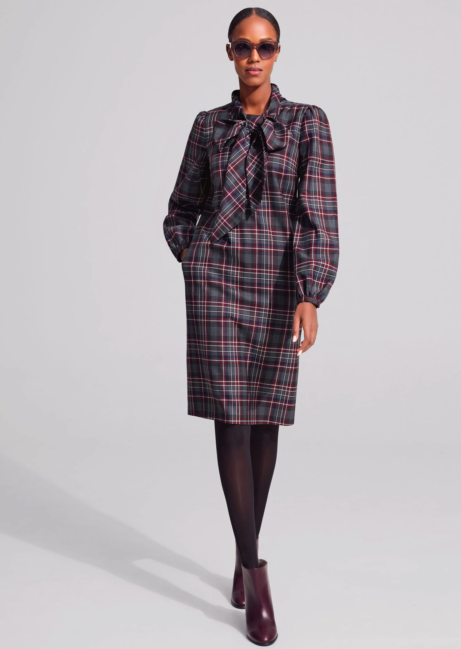 Kleid Anthrazit / Multicolor 9 Kleid Anthrazit / Multicolor – Bild 7