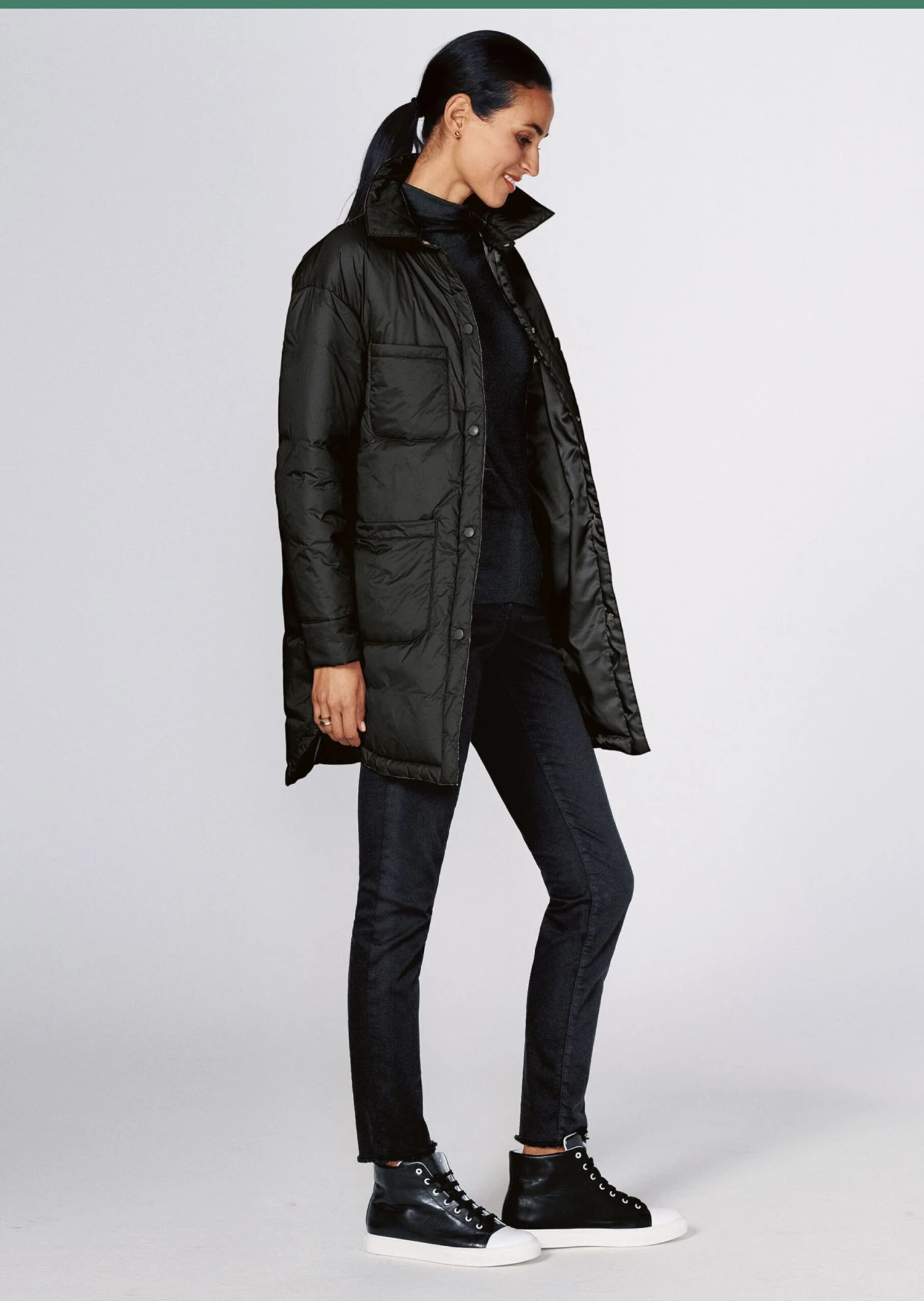 Jacke Schwarz 4 Jacke Schwarz – Bild 2