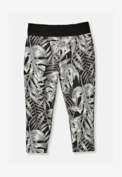 Leggings - Strümpfe - Schwarz Eisgrau Multicolor -Madeleine Mode c71b2d84636e4f749c22023cc5ea8f45