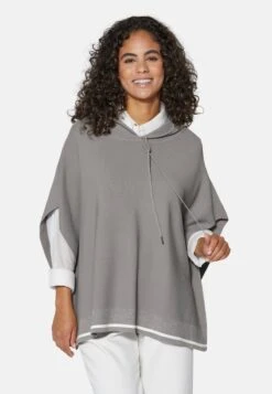 MADELEINE - Kapuzenpullover - Grau Silberfarben