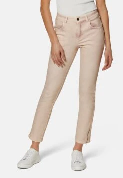 Jeans Slim Fit - Wollweiß Hellmauve