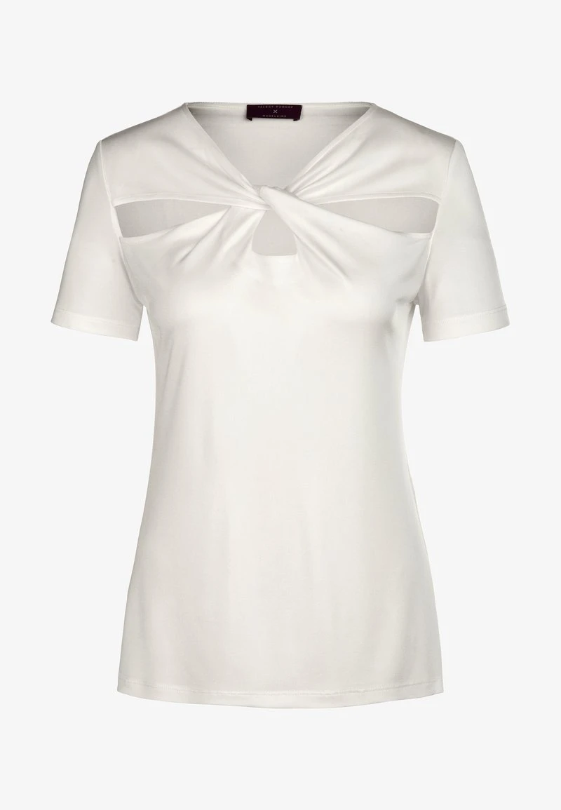 TALBOT RUNHOF KUZARM MIT CUT-OUTS UN - T-Shirt Print - Wollweiß 8 TALBOT RUNHOF KUZARM MIT CUT-OUTS UN - T-Shirt Print - Wollweiß – Bild 6