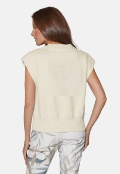 T-Shirt Basic - Beige Melange -Madeleine Mode d1ec401cc80e432c9dcc6e3a54658ebf