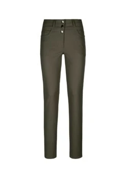 Beschichtete Five-Pocket-Jeans Steingrün -Madeleine Mode d237426a0ebba83b181803d68e0a9ba6