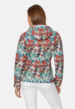 MIT FLORALEM PRINT - Übergangsjacke - Creme Multicolor -Madeleine Mode d3bddacf08f84b2d8843619442d0db93
