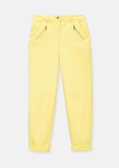 Verkürzte Hose Im Lässigen Chino-Style Vanille -Madeleine Mode d47b37c4a2a65c39b3296076ca19cc7a