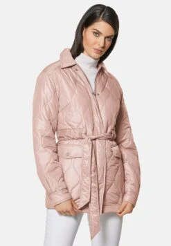 MIT TAILLENZUG - Wintermantel - Altrosa