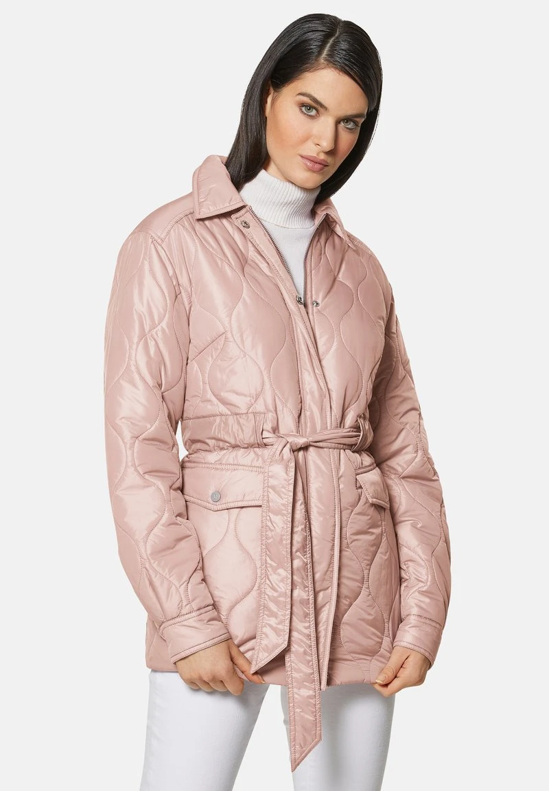 MIT TAILLENZUG - Wintermantel - Altrosa 3 MIT TAILLENZUG - Wintermantel - Altrosa