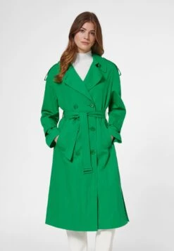 TALBOT RUNHOF X IN CRASH-OPTIK - Trenchcoat - Apfelgrün