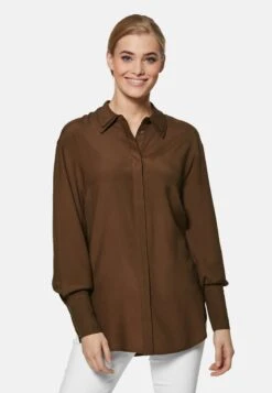Hemdbluse - Mocca