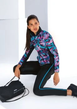 Jacke Türkis / Multicolor -Madeleine Mode dcb08ecbe18084120207395c20380528