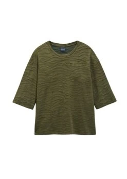 Shirt Mit 3 D-Effekt Khaki 14 Shirt Mit 3 D-Effekt Khaki -Madeleine Mode ddd66ab4611fcd5c44de8d2b098156ec