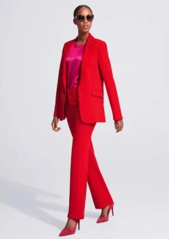 Blazer Leuchtrot -Madeleine Mode def03785a0bbbae83bf035f0443e9850