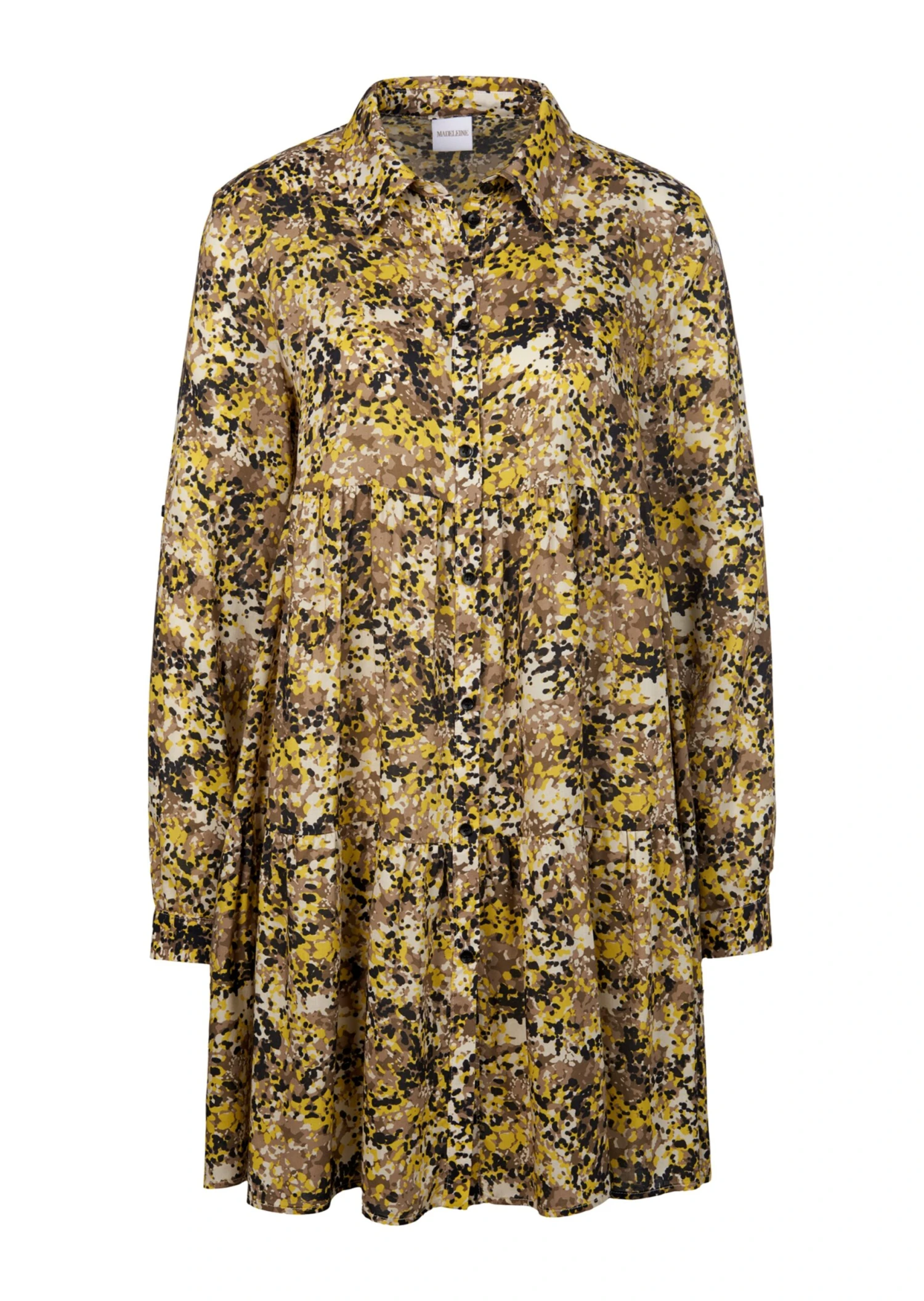 Hemd Zitronengelb / Weiß 8 Hemd Zitronengelb / Weiß – Bild 6