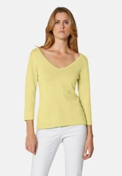 Strickpullover - Zitroneneis