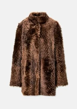 Merinolamm-Jacke Zum Wenden, Innen Nappiert Espresso -Madeleine Mode e14b9748912976f4cc14e36ba83b97d6