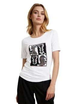 Shirt Weiß / Multicolor