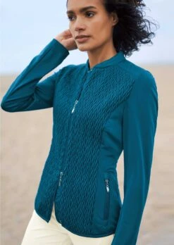 Jacke Petrol -Madeleine Mode e34a88d361dec61e86ce8344cedc504f