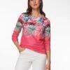 Sweatshirt Himbeere / Multicolor -Madeleine Mode e40309dffd1a7aa34c2308e6252590c2