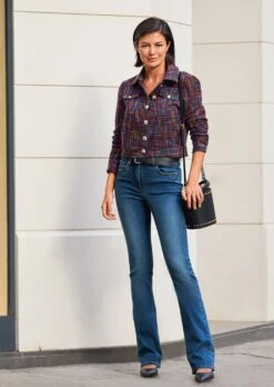 Jacke Schwarz / Multicolor -Madeleine Mode e50317ddea20e1f2d97a806c2d5c41be