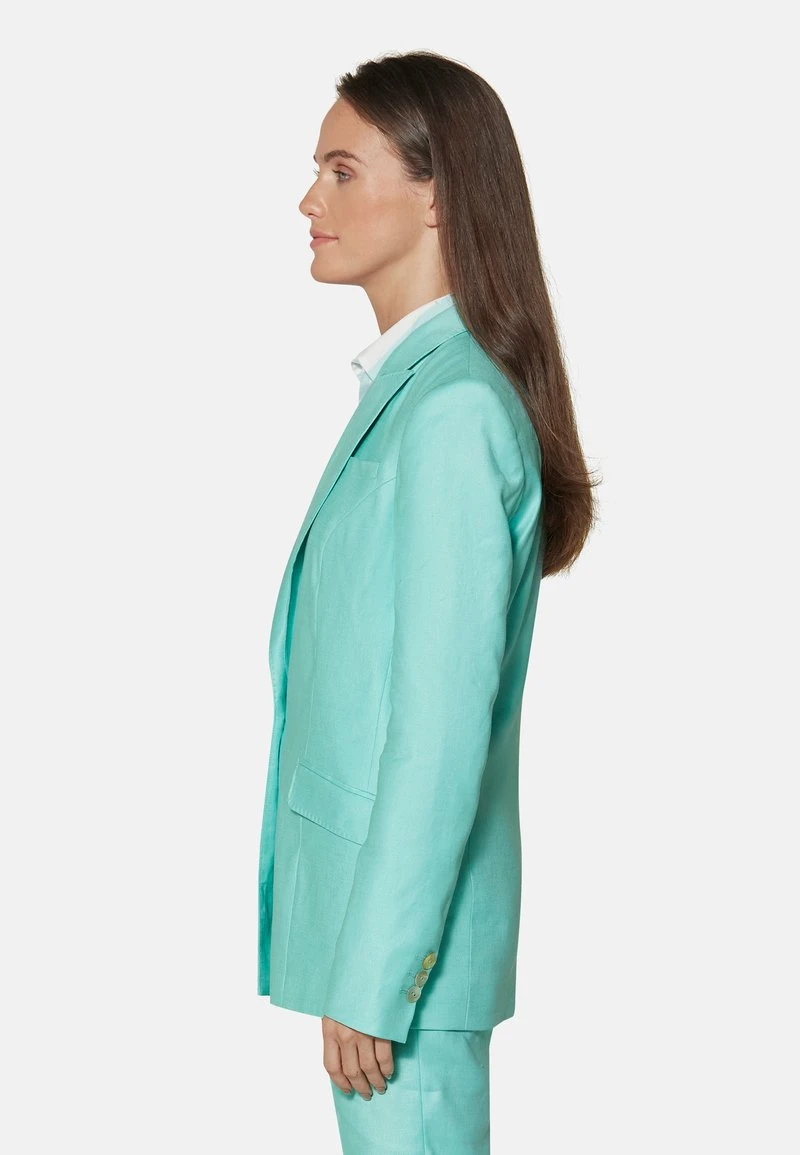 MIT REVERSKRAGEN - Blazer - Mintgrün 6 MIT REVERSKRAGEN - Blazer - Mintgrün – Bild 4