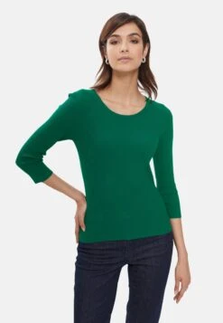 3/4-ÄRMEL - Strickpullover - Grün -Madeleine Mode e6d9ec61c902411087238fa52e725e48