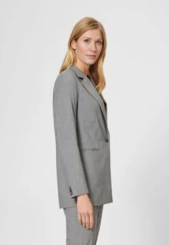 Kurzmantel - Hellgrau Melange -Madeleine Mode e6e99a088046436fb8a26a281f84c35f
