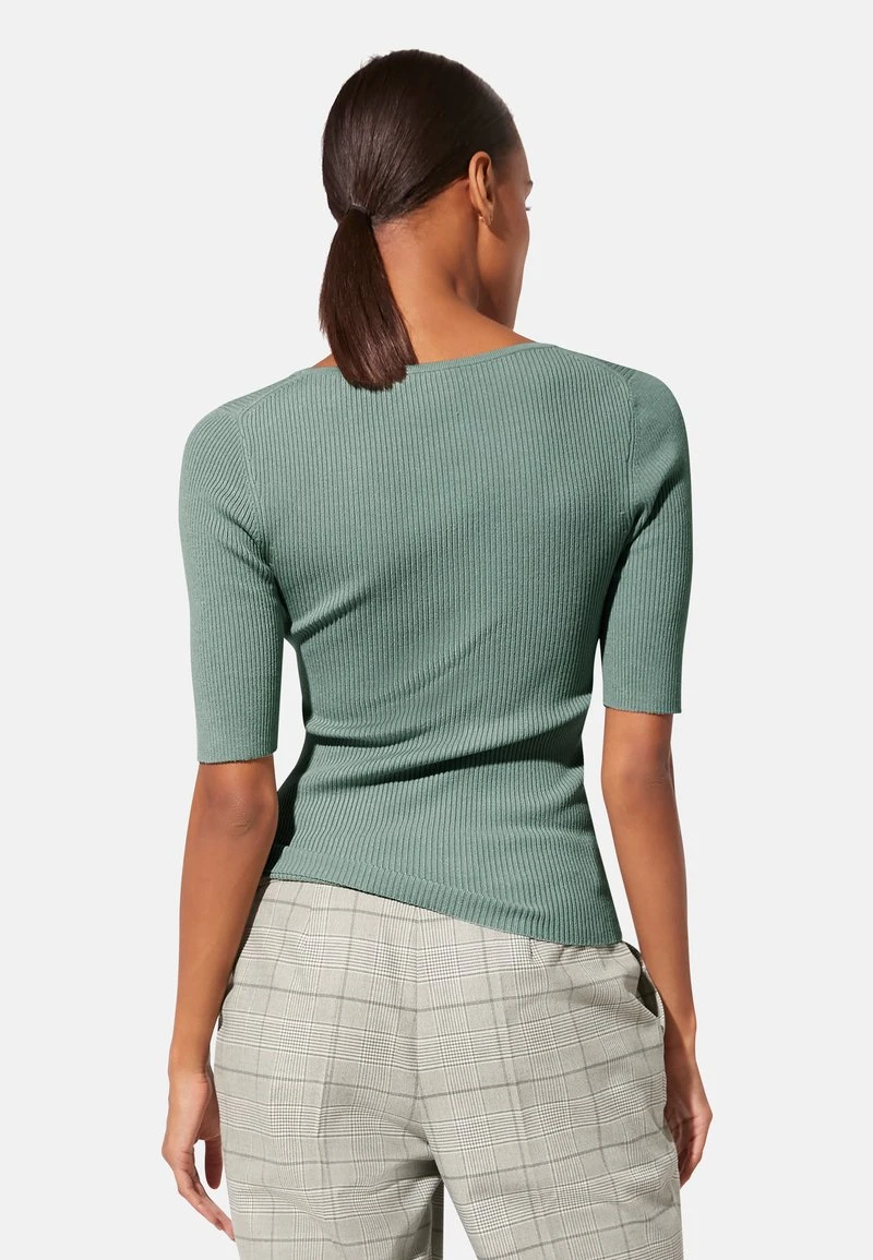 Mit Kurzen Ärmeln - T-Shirt Basic - Eiswasserblau 5 Mit Kurzen Ärmeln - T-Shirt Basic - Eiswasserblau – Bild 3