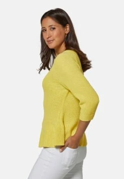 MIT SCHÖSSCHEN - Strickpullover - Ingwergelb -Madeleine Mode e92769b77e7344c4bb0b41ce7e14f7cd