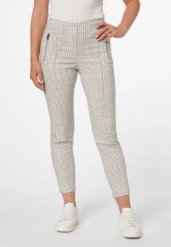 VICHYKARO - Stoffhose - Cappuccino/wollweiß